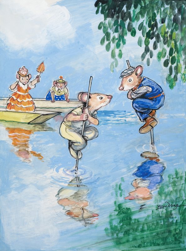 Ratón de ciudad y ratón de campo de Philip Mendoza