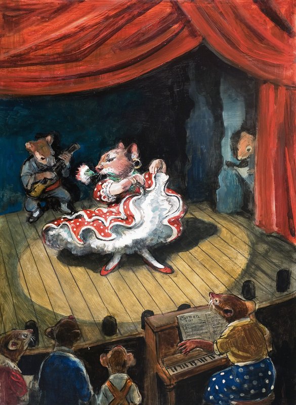 Ratón de ciudad y ratón de campo de Philip Mendoza