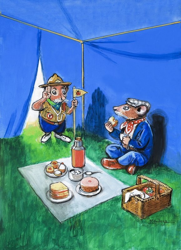 Ratón de ciudad y ratón de campo de Philip Mendoza