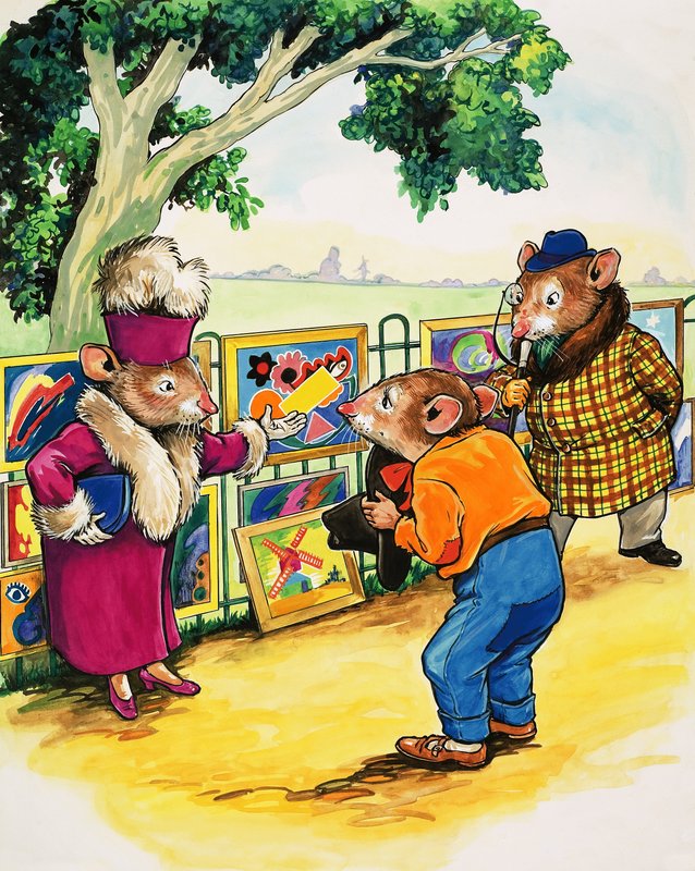 Ratón de ciudad y ratón de campo de Philip Mendoza
