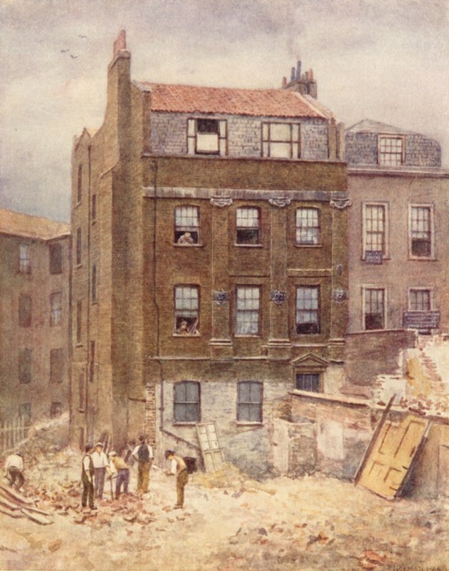 Casa Portsmouth, esquina suroeste de Lincolns Inn Fields, 1904 de Philip Norman