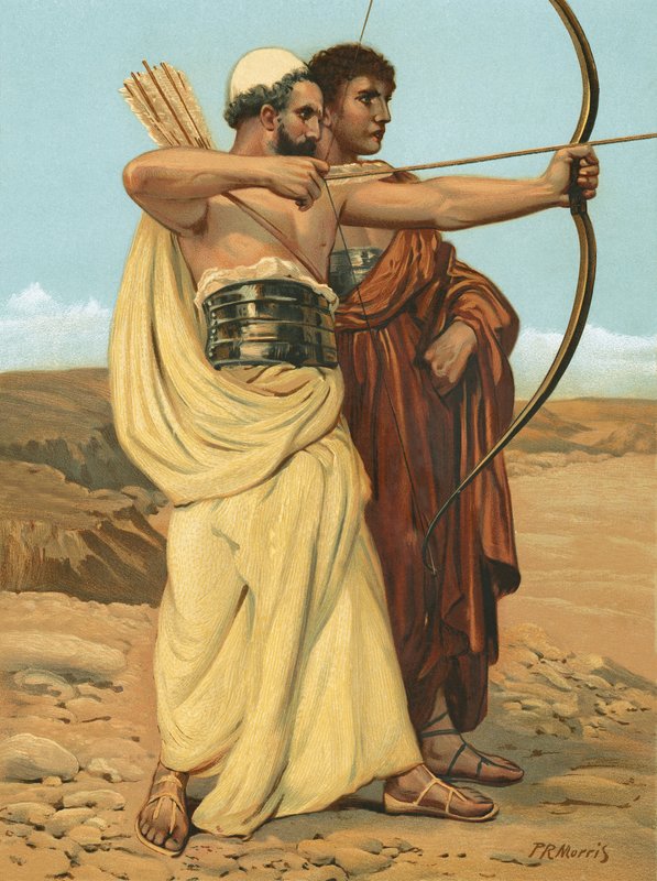 Jonatán y David de Philip Richard Morris