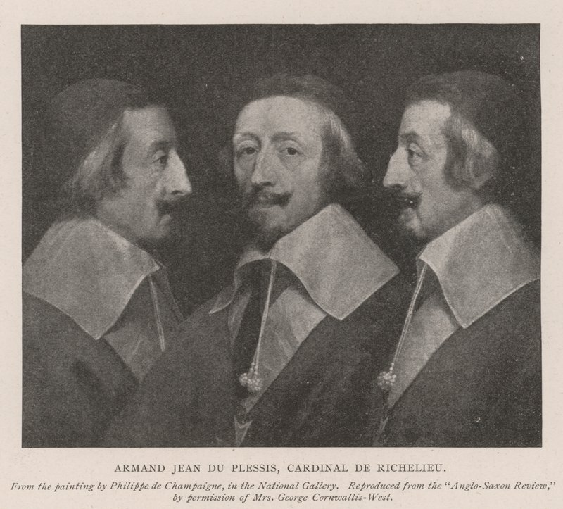 Armand Jean du Plessis, Cardenal de Richelieu de Philippe de Champaigne