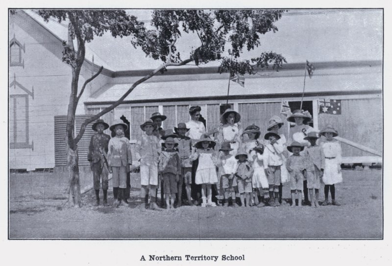 Una escuela del Territorio del Norte de Photographer Australian