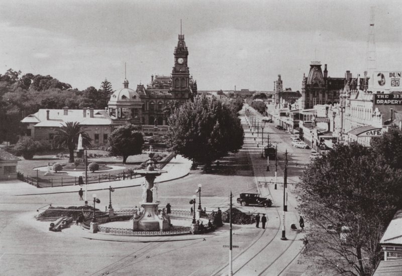 Una vista de Bendigo, Victoria de Photographer Australian