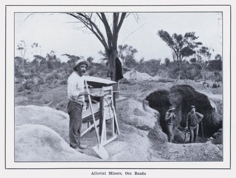 Mineros aluviales, Ora Banda de Photographer Australian