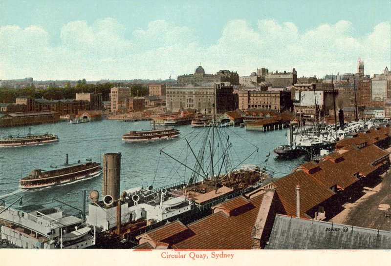 Circular Quay, Sídney (foto a color) de Photographer Australian