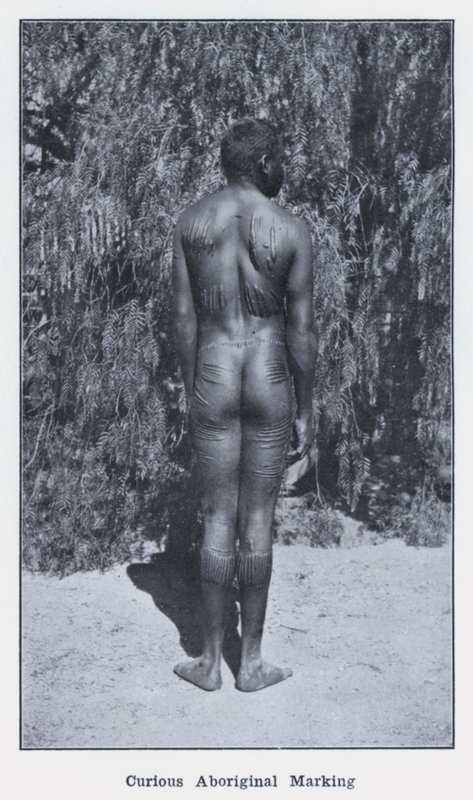 Curiosa marca aborigen de Photographer Australian