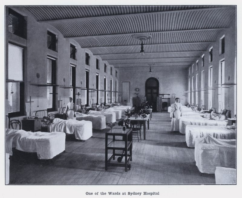 Una de las salas del Hospital de Sídney de Photographer Australian