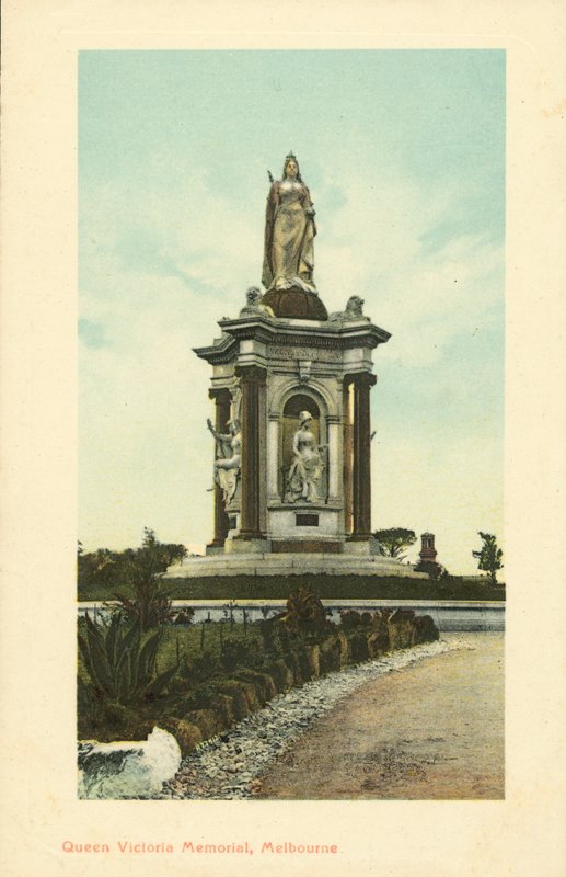 Memorial de la Reina Victoria, Melbourne, Victoria, Australia de Photographer Australian