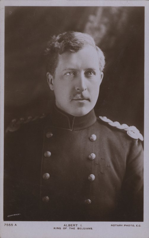 Alberto I, Rey de Bélgica de Photographer Belgian