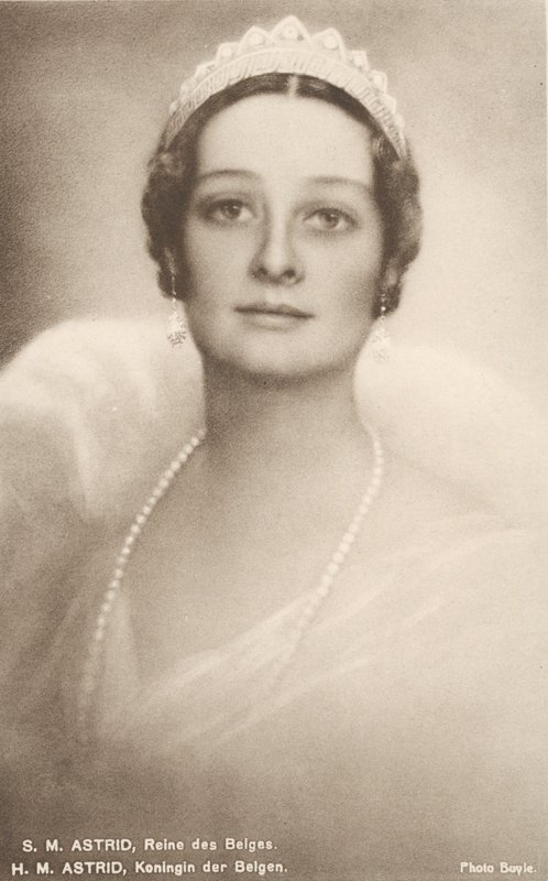 Astrid de Suecia, Reina de los Belgas, consorte de Leopoldo III de Bélgica de Photographer Belgian