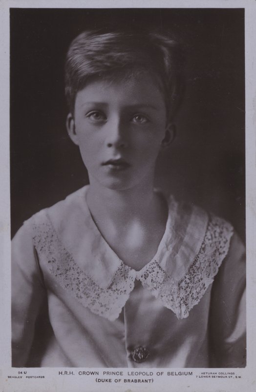 Príncipe heredero Leopoldo, luego Rey Leopoldo III de Bélgica de Photographer Belgian
