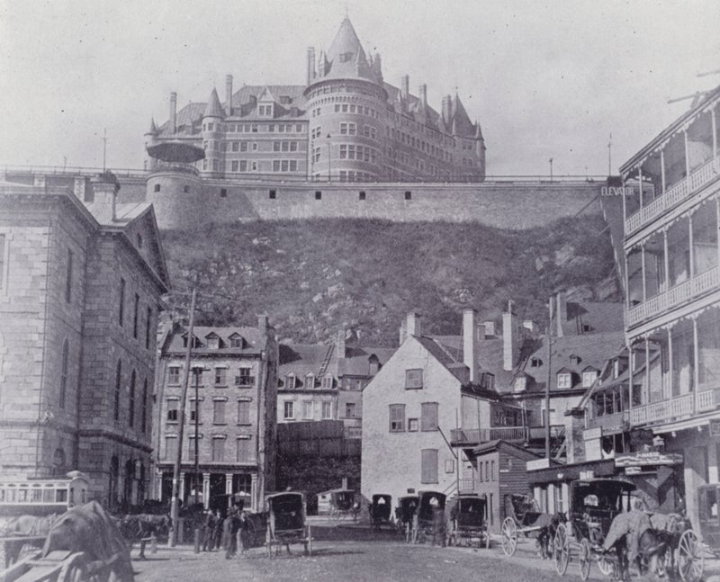 Canadá: El Chateau Frontenac, Quebec de Photographer Canadian