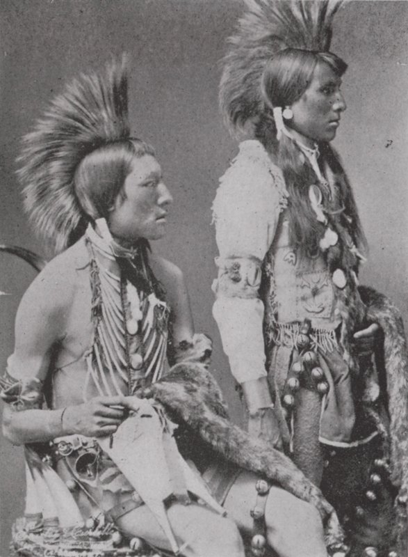 Dos valientes Blackfoot de Photographer Canadian