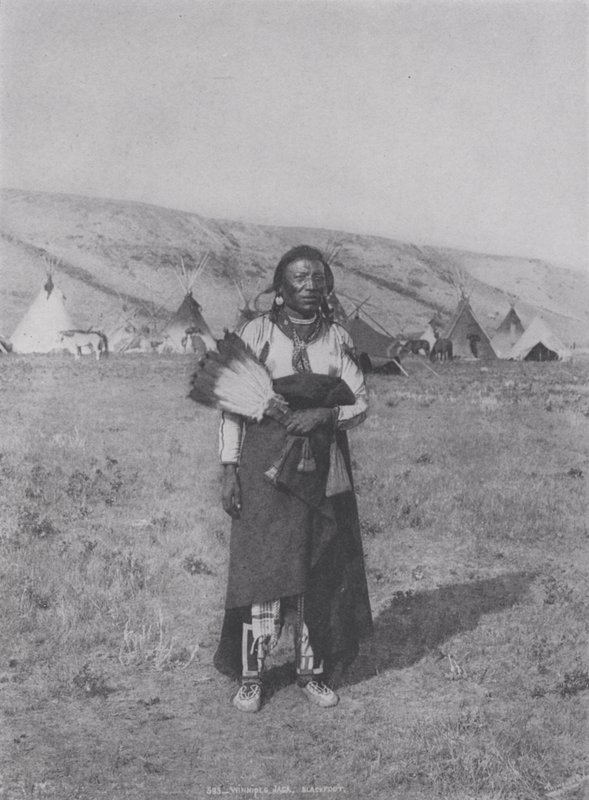 Winnipeg Jack, Blackfoot de Photographer Canadian