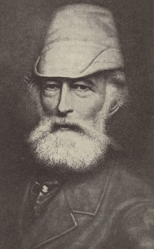 Alfred Krupp, industrial alemán que fundó las Obras Krupp en Essen de Photographer German