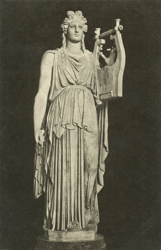 Apolo Barberini, antigua escultura romana en la colección de la Glyptothek, Múnich, Alemania de Photographer German