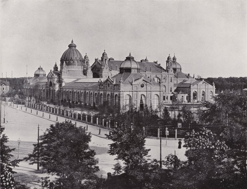 Edificio de exposiciones de Photographer German