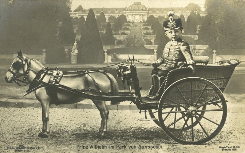 Príncipe Heredero Willhelm, Palacio de Sanssouci, Potsdam de Photographer German