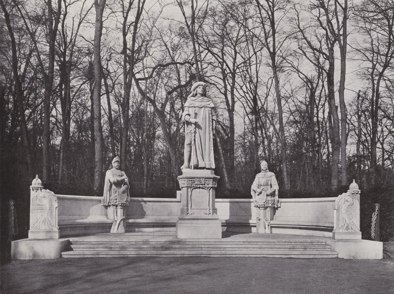 Monumento en la Avenida de la Victoria, Elector Federico I de Photographer German