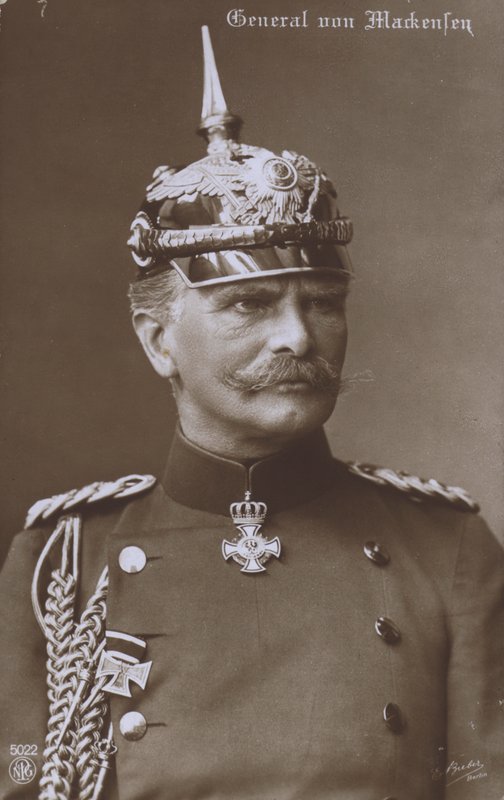 Mariscal de campo August von Mackensen, comandante militar alemán de la Primera Guerra Mundial de Photographer German
