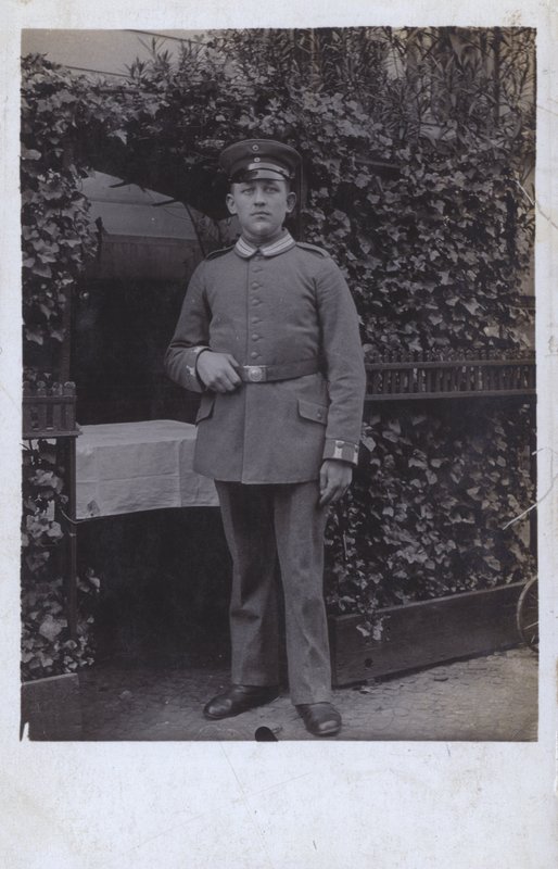 Soldado del ejército alemán (foto en b/n) de Photographer German