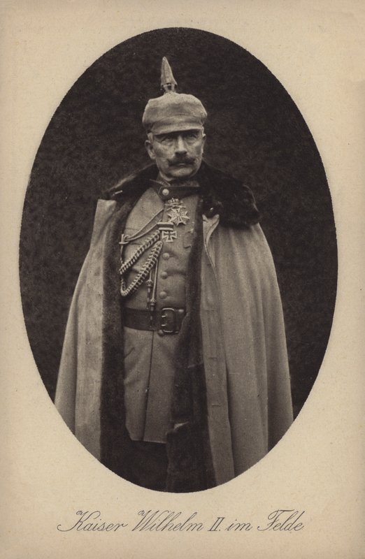 Kaiser Wilhelm II de Alemania en uniforme militar de Photographer German