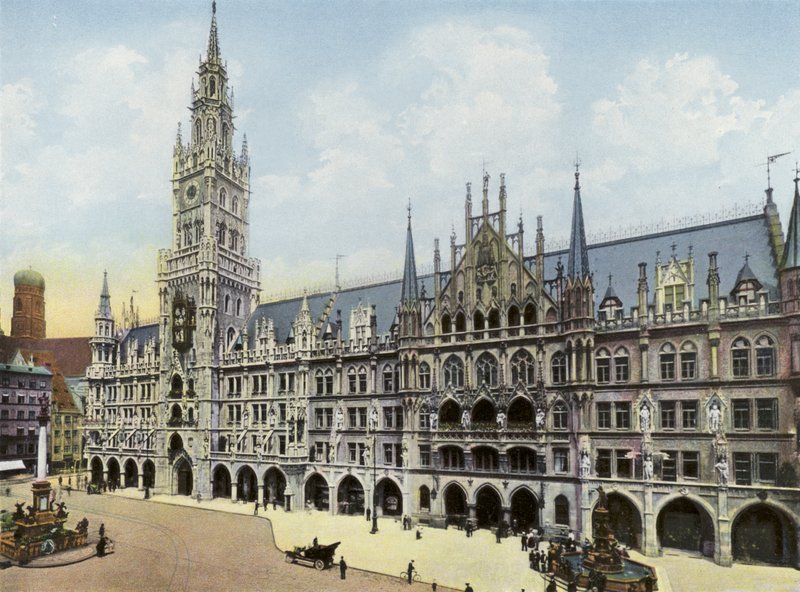 Múnich: Nuevo Ayuntamiento de Photographer German