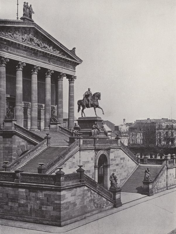 Galería Nacional y Monumento a Friedrich Wilhelm IV de Photographer German