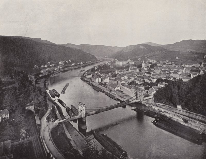 Panorama de Tetschen de Photographer German