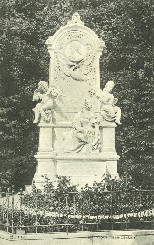 Memorial de Robert Schumann, Bonn, Alemania de Photographer German