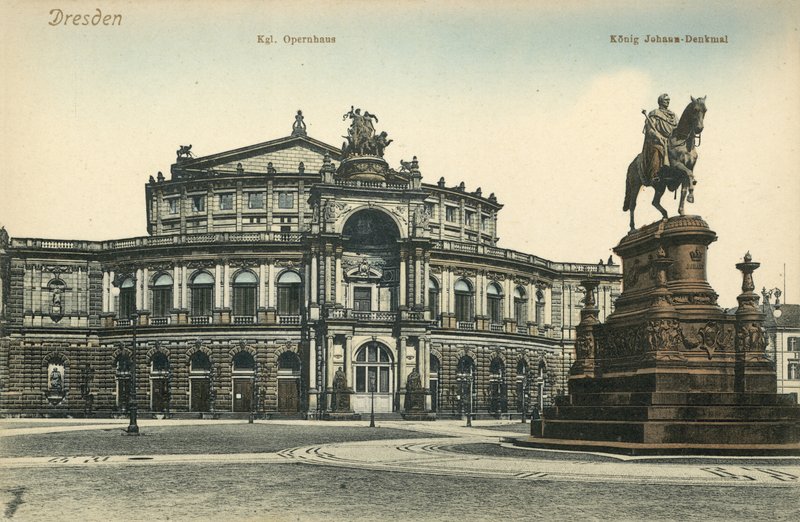 La Ópera, Dresde de Photographer German
