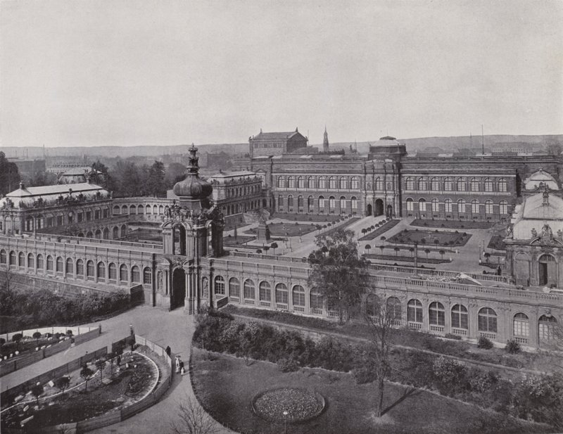 Zwinger, vista total de Photographer German