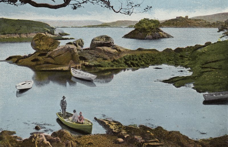 Irlanda del Sur: puerto de Glengarriff, condado de Cork (foto a color) de Photographer Irish