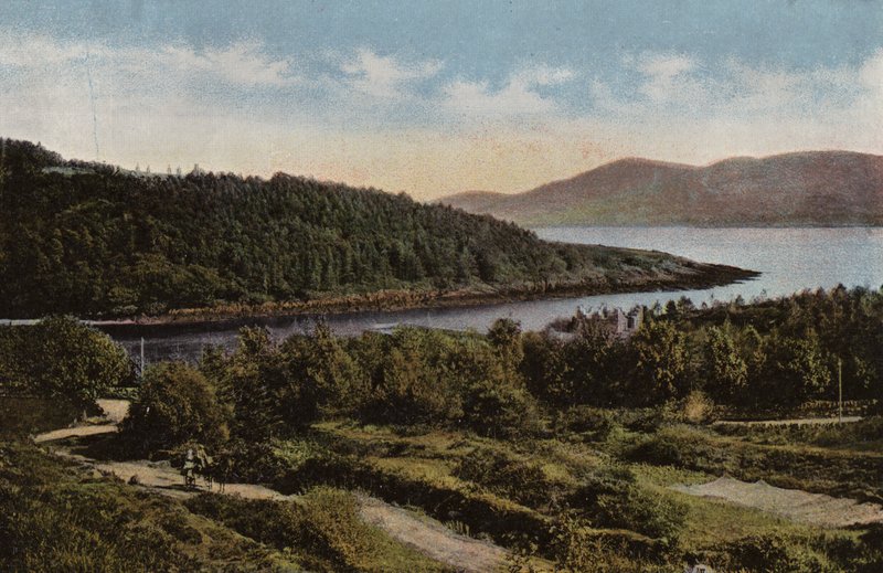 Irlanda del Sur: río Blackwater en Kenmare, condado de Kerry (foto a color) de Photographer Irish