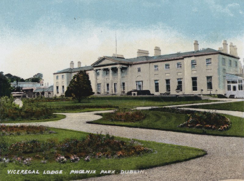 Residencia Virreinal, Phoenix Park, Dublín de Photographer Irish