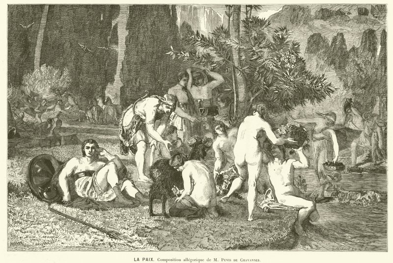Paz de Pierre (after) Puvis de Chavannes