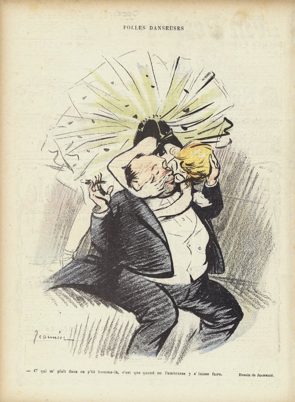 Ilustración para Le Rire de Pierre Georges Jeanniot