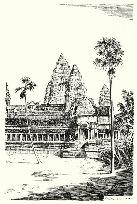 Las torres de Angkor Vat de Pierre Jeannerat de Beerski