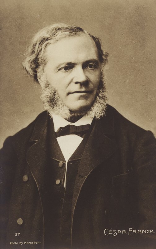 César Franck, compositor, pianista, organista y profesor de música belga que trabajó en París durante su vida adulta (1822-1890) de Pierre Petit