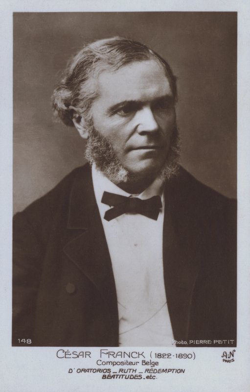 Cesar Franck, compositor y pianista belga de Pierre Petit