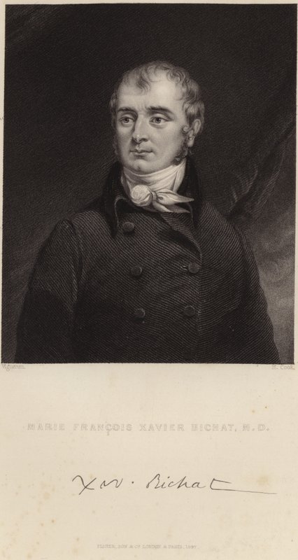 Retrato de Marie Francois Xavier Bichat de Pierre Roch Vigneron