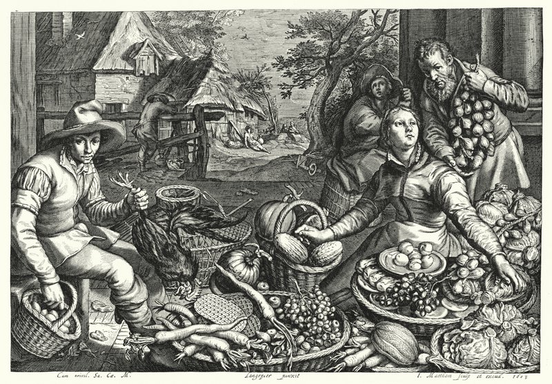 Los Vendedores de Verduras y Aves de Pieter 150708 75 after Aertsen