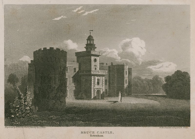 Castillo de Bruce, Tottenham, Londres de Pieter Jansz. Quast