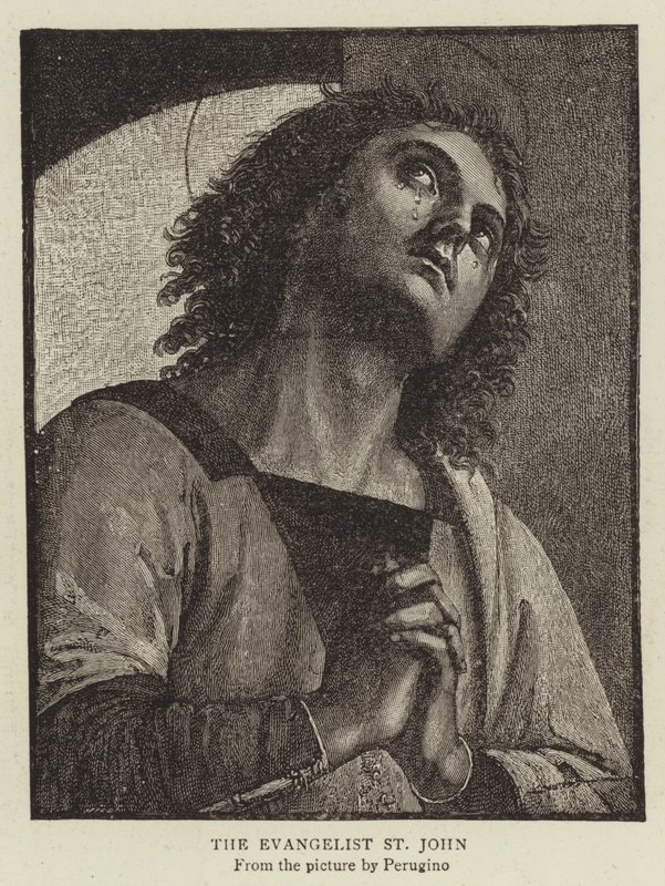 El evangelista San Juan de Pietro Perugino