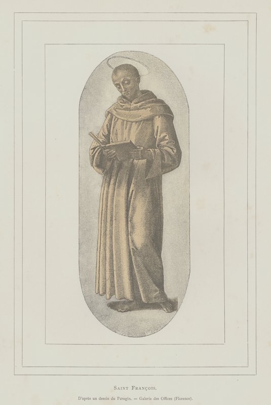 San Francisco de Asís de Pietro (after) Perugino