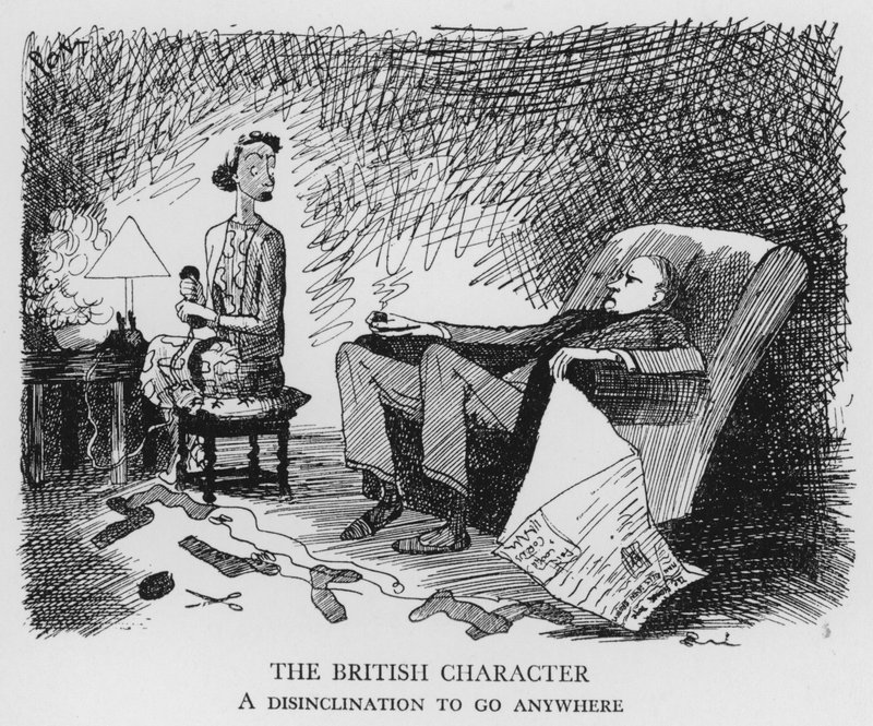 El carácter británico, una falta de ganas de ir a cualquier parte de Pont