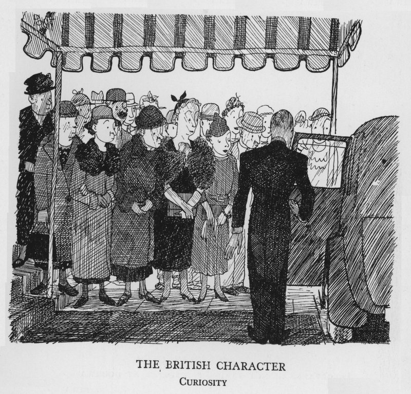 El carácter británico, curiosidad de Pont