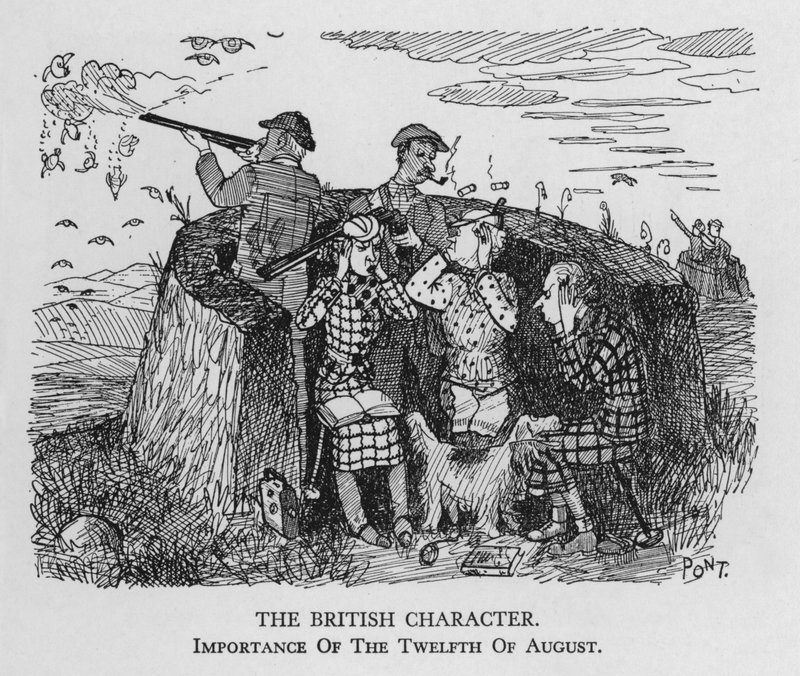 El carácter británico; Importancia del doce de agosto de Pont